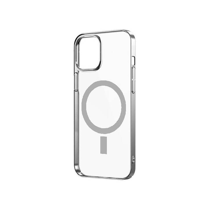 EG Hülle mit MagSafe für Apple iPhone 12 und iPhone 12 Pro 6.1" (2020) - silber