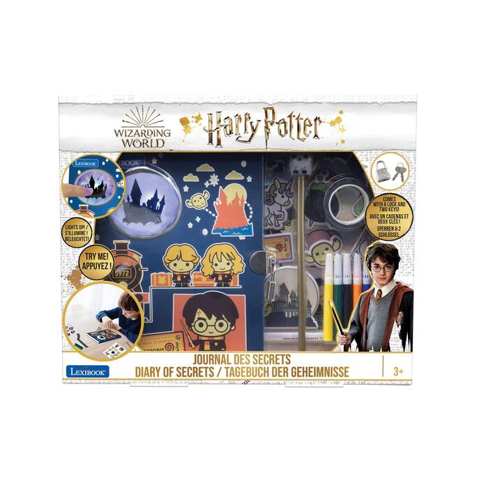 LEXIBOOK Journal intime Harry Potter Lights up (Multicolore)