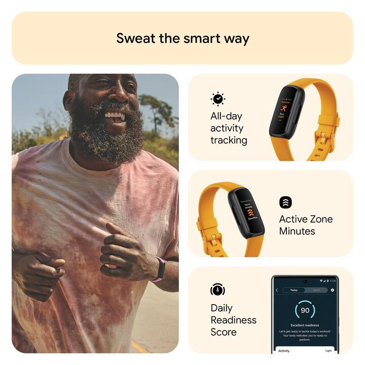 FITBIT Inspire 3 (L, S, Giallo)