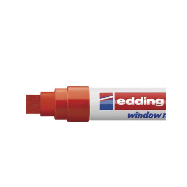 EDDING Fenster Marker 4090-2 (Rot, 1 Stück)
