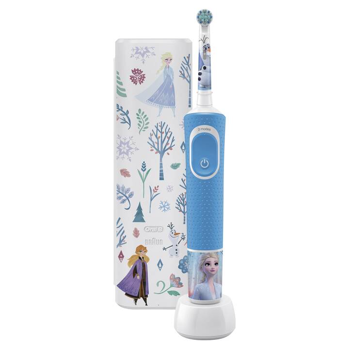 ORAL-B Vitality Pro 103 Kids Frozen (Bleu, Blanc)