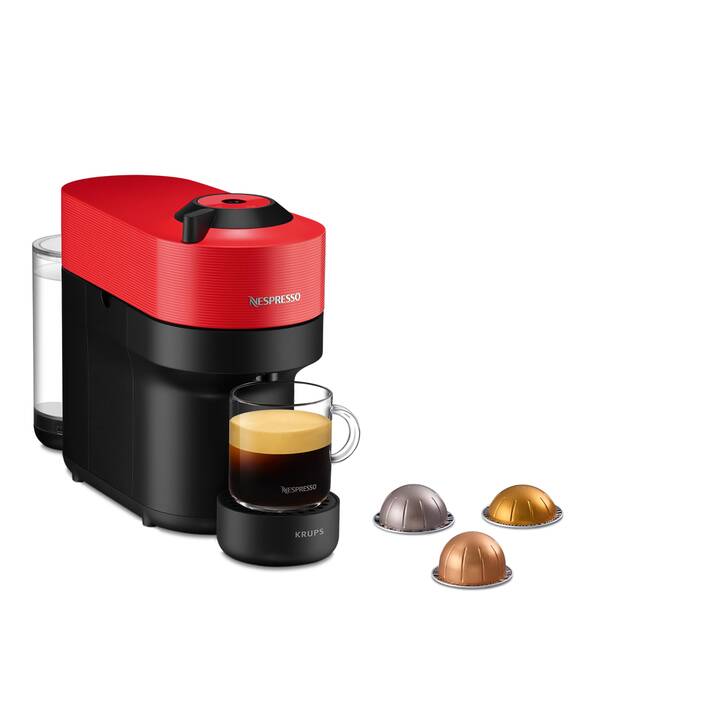 KRUPS Vertuo Pop (Nespresso Vertuo, Rot)