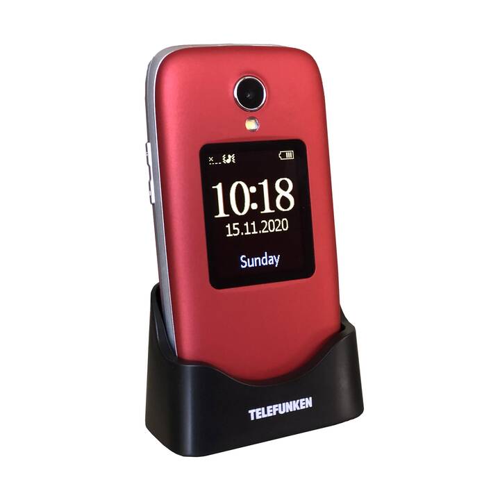 TELEFUNKEN S560 (64 MB, Rouge, 2.8", 3 MP)