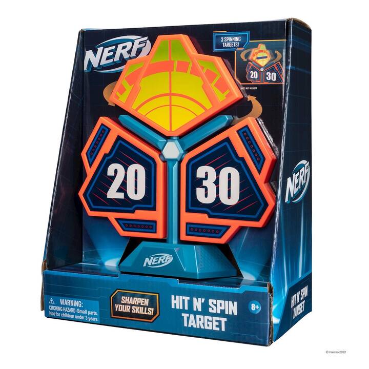 NERF Hit & Spin Cible 