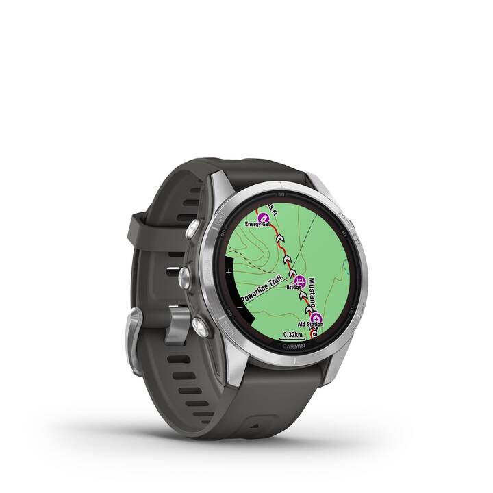 GARMIN Fenix 7S Pro Solar (S, Acciaio Inox)