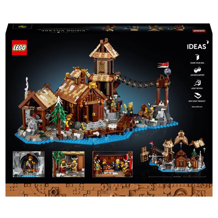 LEGO Ideas Villaggio vichingo (21343, Difficile da trovare)