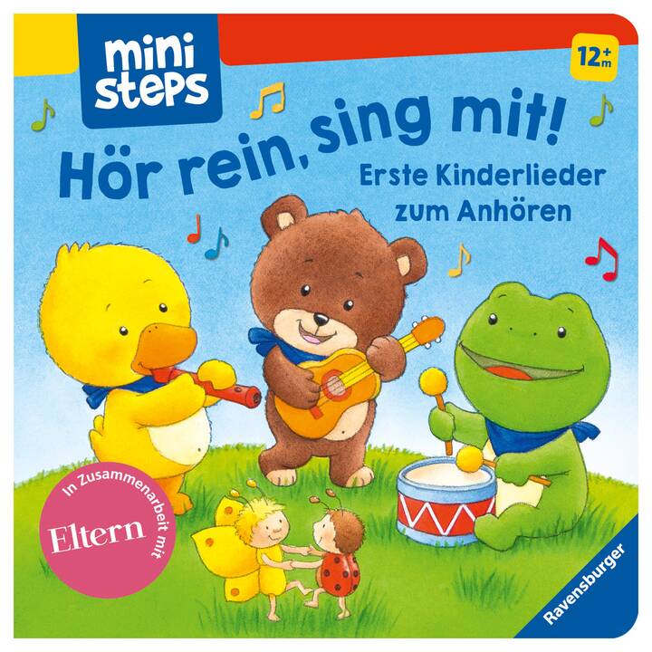 Erste Kinderlieder zum Anhören (mini steps)