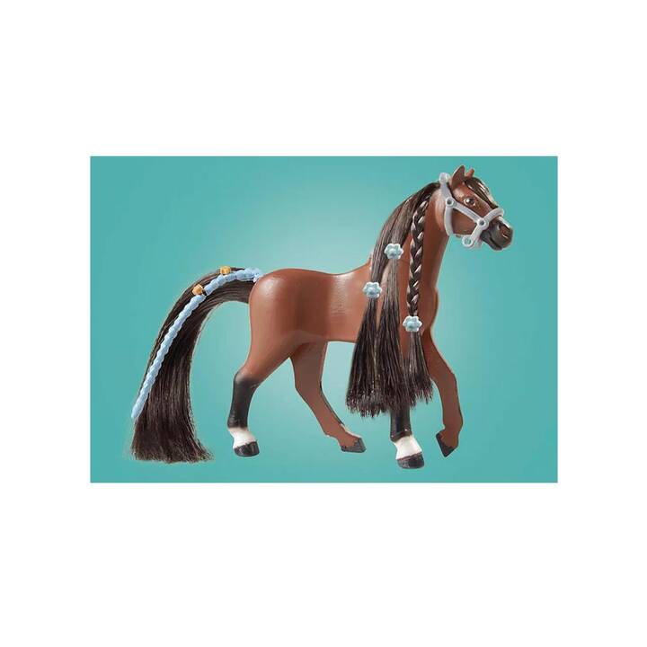 PLAYMOBIL Horses of Waterfall Zoe & Blaze with show course (71355)