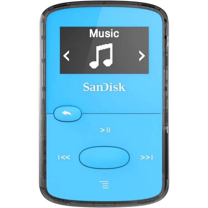 SANDISK Lettori MP3 Clip Jam (8 GB, Blu)