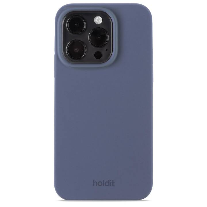 HOLDIT Backcover (iPhone 15 Pro, Bleu Pacifique)