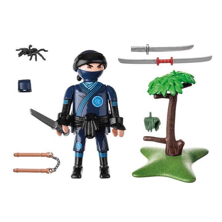 PLAYMOBIL Special Plus Ninja Toy - 71481 With Sword & Accessories For Kids 4+ Years