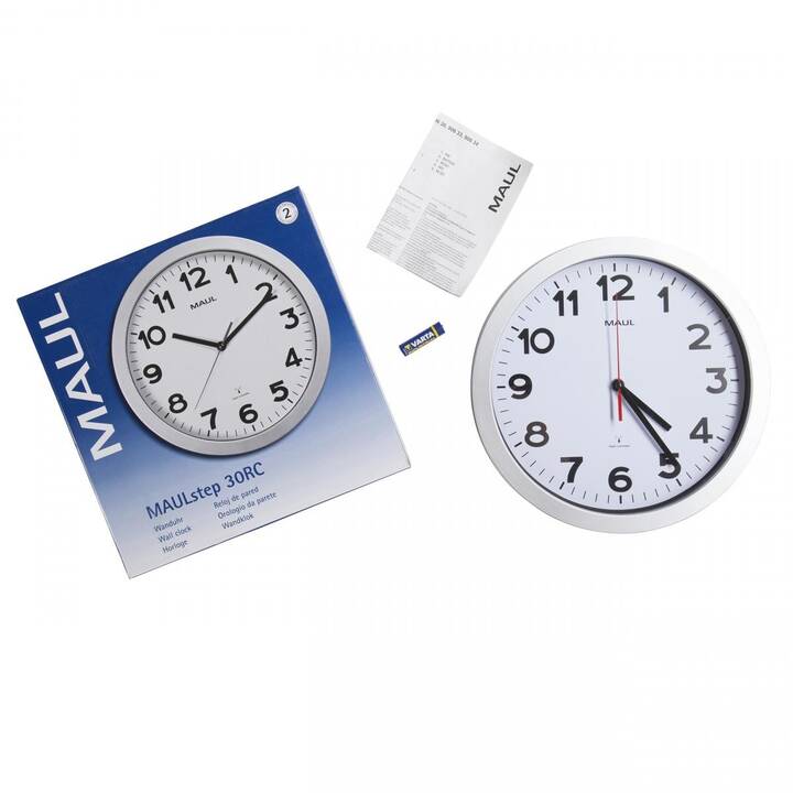 MAUL MAULstep 30RC Horloge murale (Analogique, 30 cm)