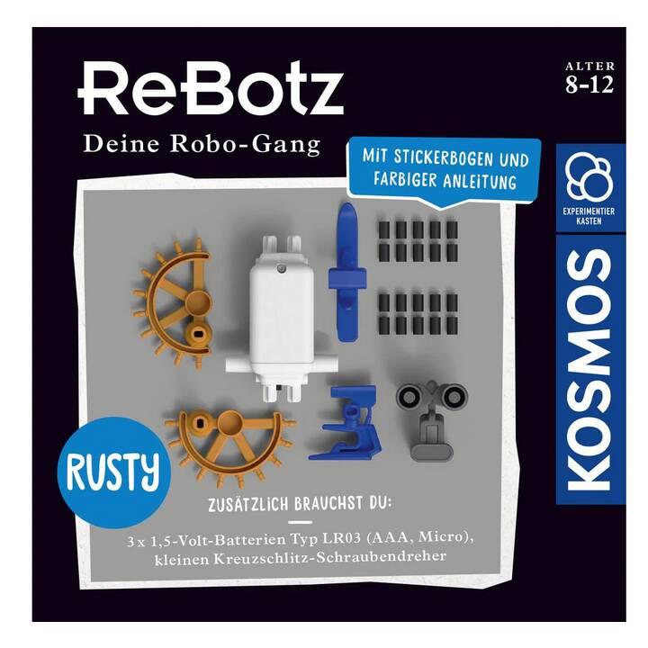 KOSMOS ReBotz: Rusty der Crawling-Bot Coffret d'expérimentation (Robot)