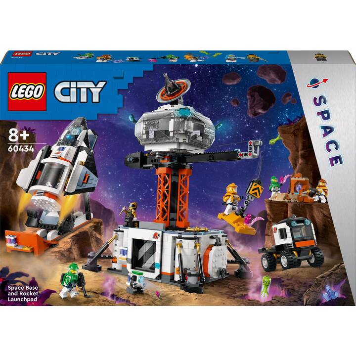 LEGO City Base spaziale e piattaforma di lancio (60434)