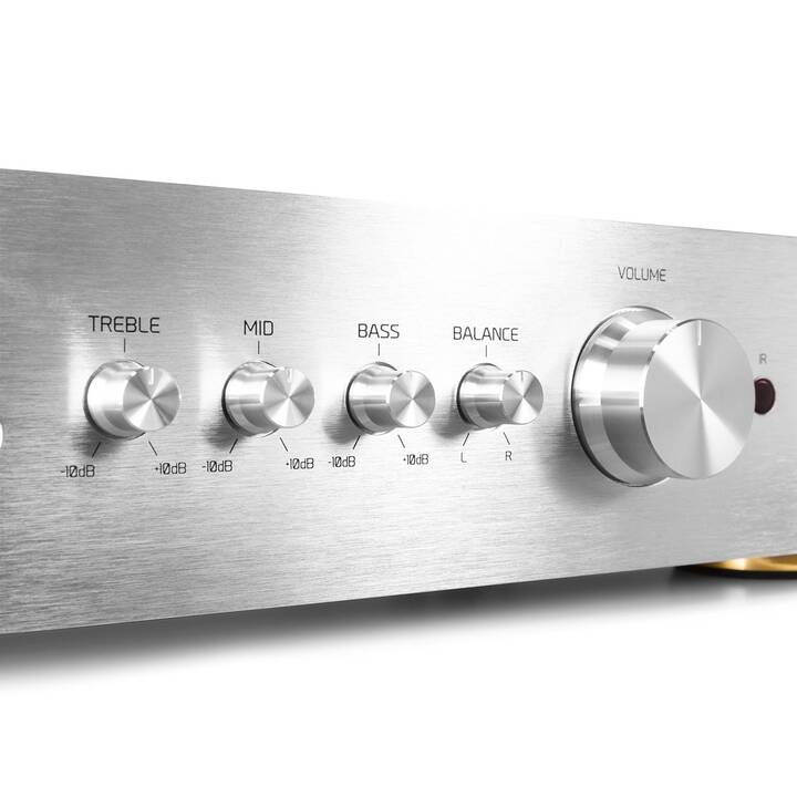 AUDIZIO AD420 (Netzwerk-Receiver, Silber, Edelstahl)