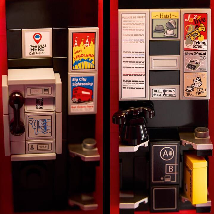 LEGO  Ideas Cabina telefonica rossa di Londra (21347)