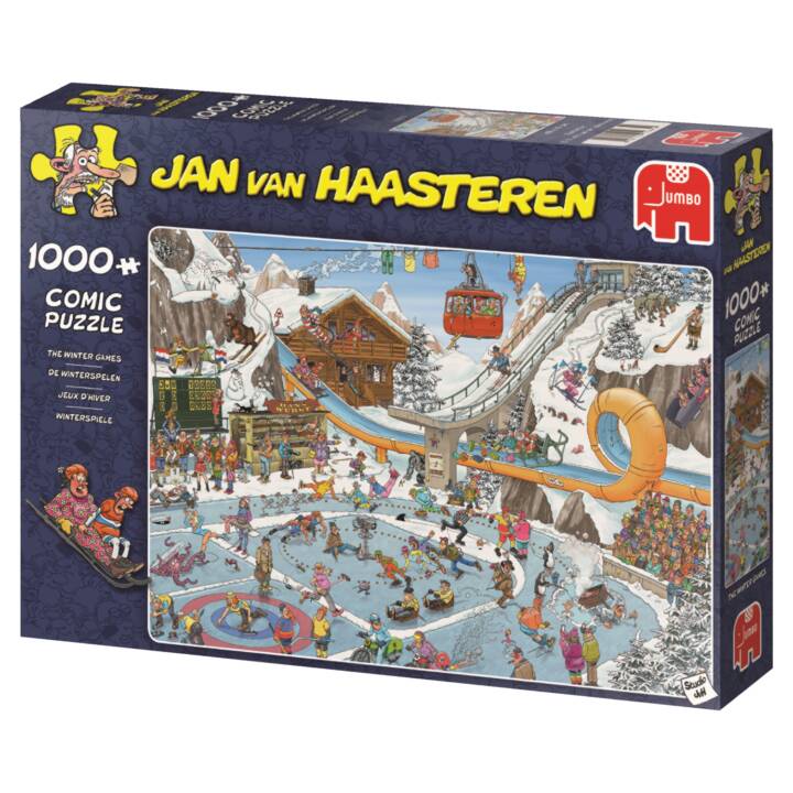 JUMBO Jan van Haasteren: The Winter Games Puzzle (1000 x)