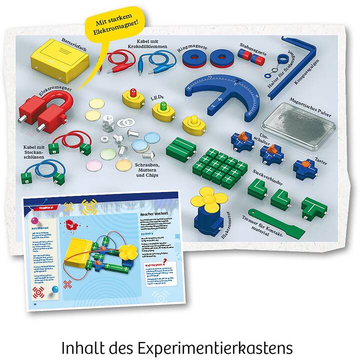 KOSMOS Experimentierkasten (Elektronik und Energie)