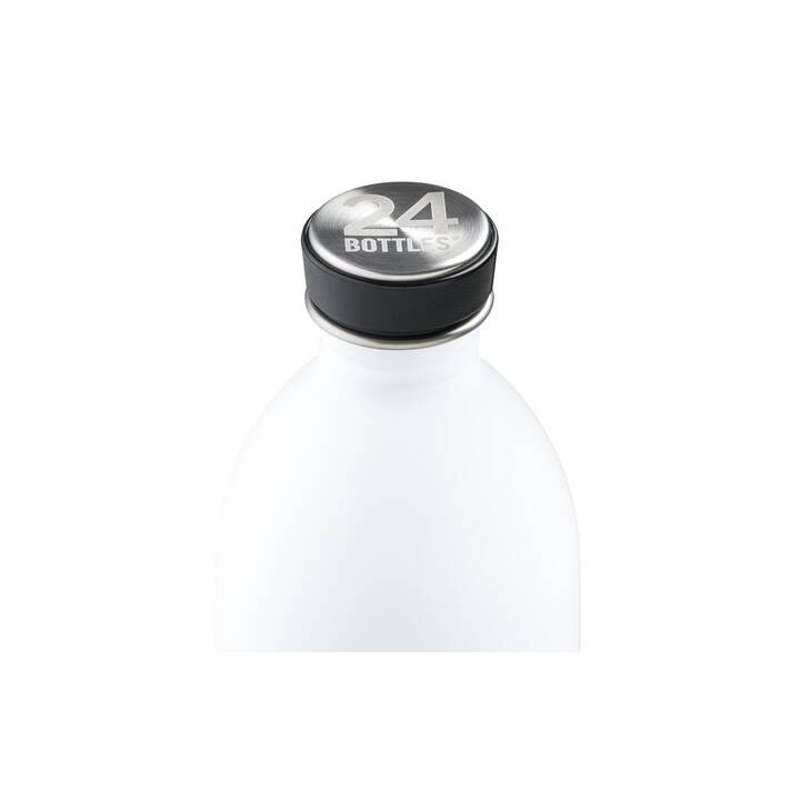 24BOTTLES Trinkflasche Urban Ice White (1 l, Weiss)