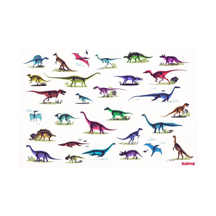 KOLMA Sous-main Dinosaurier (50 cm x 34 cm)
