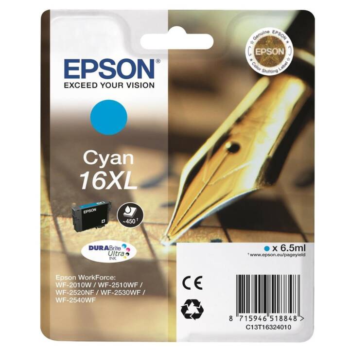 EPSON T1632 (Cyan, 1 Stück)