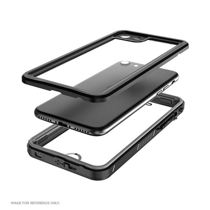 EIGER Backcover Avalanche (iPhone 15 Plus, Noir)
