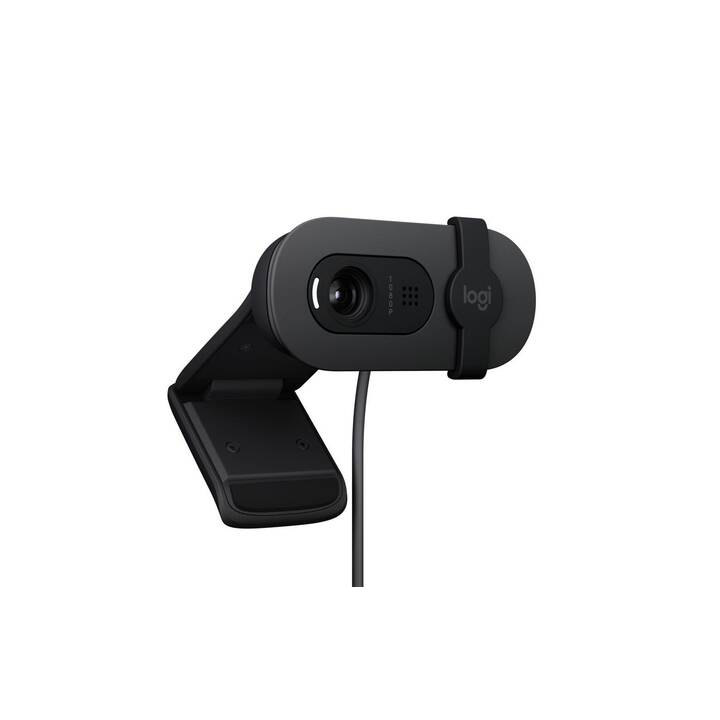 LOGITECH Brio 100 Webcam (2 MP, Graphite)