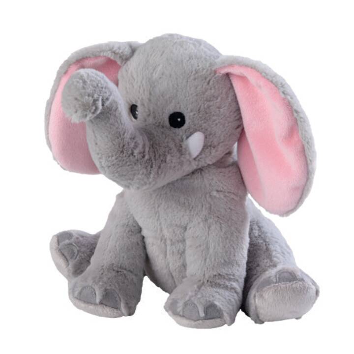 WARMIES Peluche chauffante Beddy Bear (Éléphant, Lavande, Millet téguments)