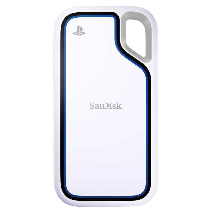 SANDISK Extreme (USB Typ C, 1000 GB, Weiss) - Interdiscount