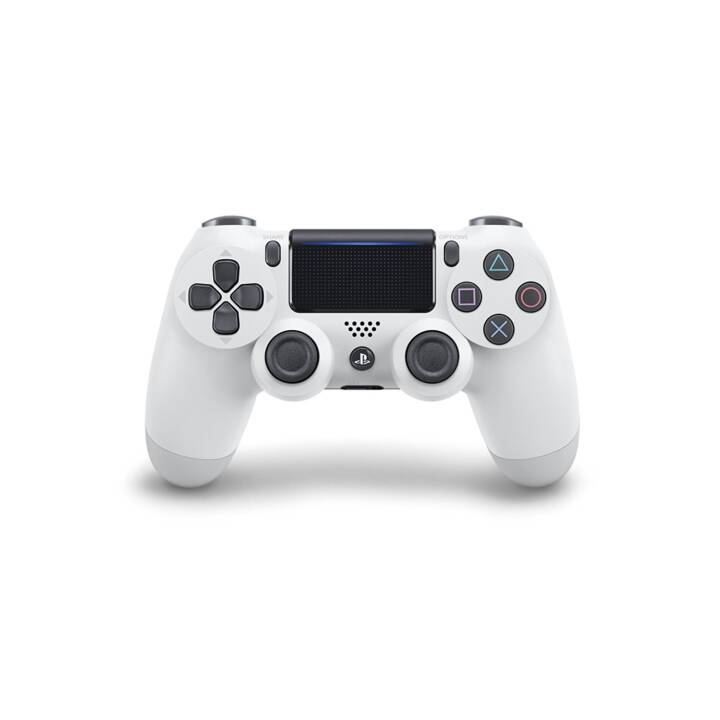 SONY Playstation 4 DualShock 4 Wireless-Controller Glacier White Controller (Weiss)
