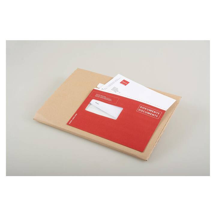 ELCO Busta postale Quick Vitro (C5, Rosso, 250 pezzo)