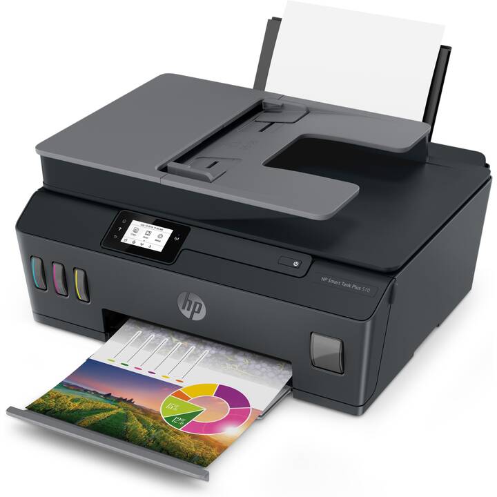 HP Smart Tank Plus 570 (Stampante a getto d'inchiostro, Colori, WLAN)