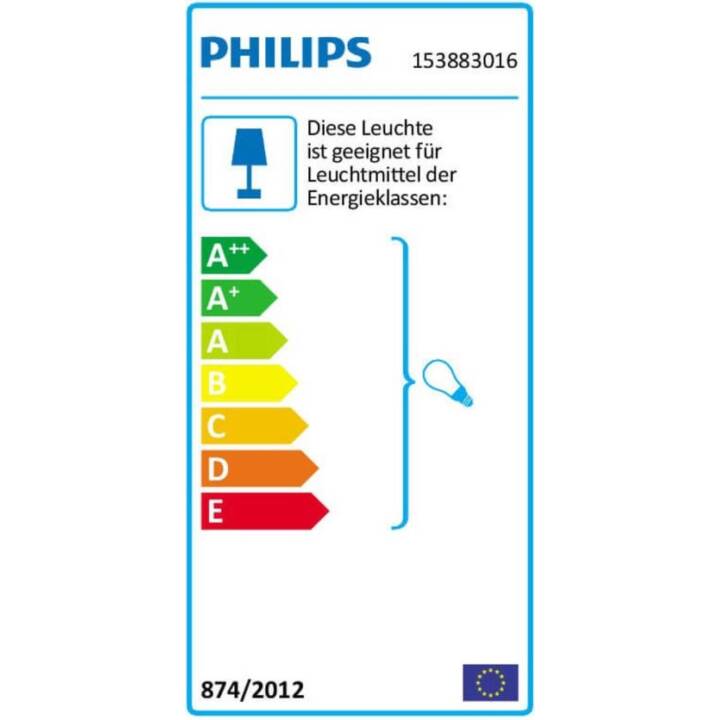 PHILIPS Applique myGarden (60 W, Noir)