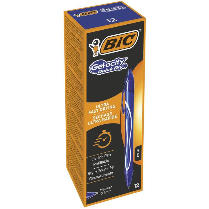 BIC Penna gel Quick Dry (Blu)