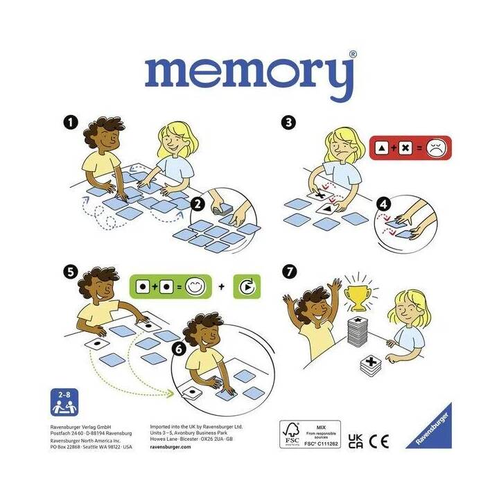 RAVENSBURGER Memory CLAAS (DE, PL, JA, PT, DA, NO, IT, EN, FR, ES, SV, NL)