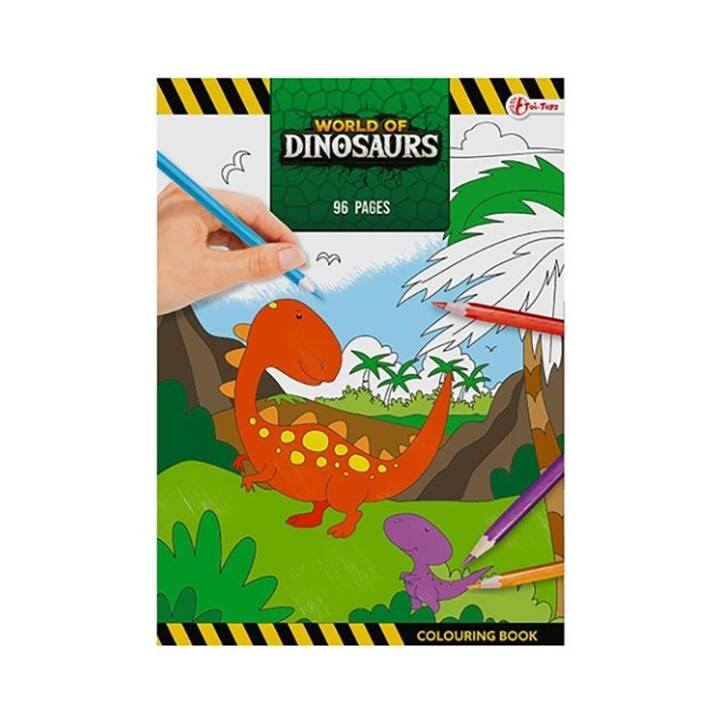 SOMBO Dinosaurs World Libro da colorare