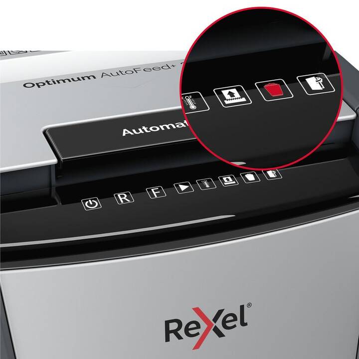 REXEL Aktenvernichter Optimum AutoFeed+ 130X (Streifenschnitt)