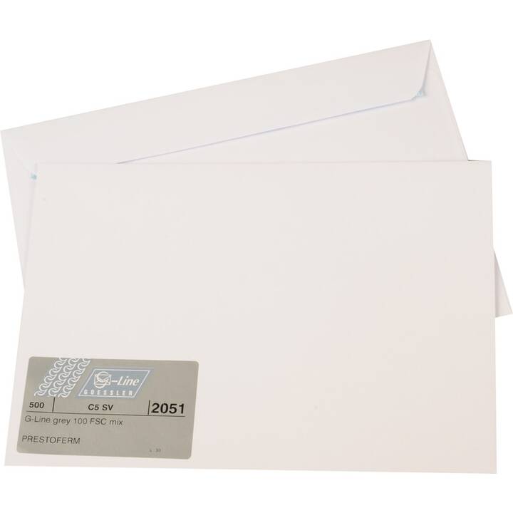 GÖSSLER Enveloppes (C5, 500 pièce)