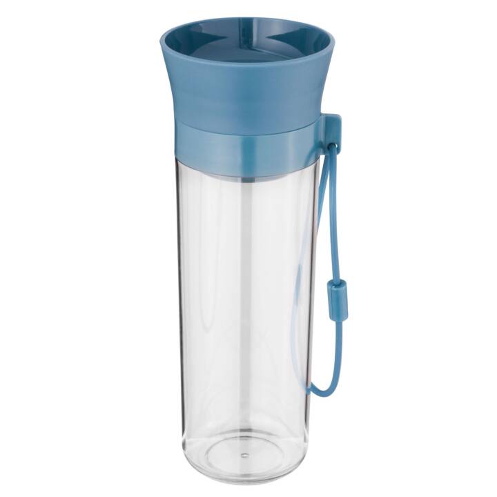 BERGHOFF Trinkflasche Leo (0.5 l, Transparent, Blau)