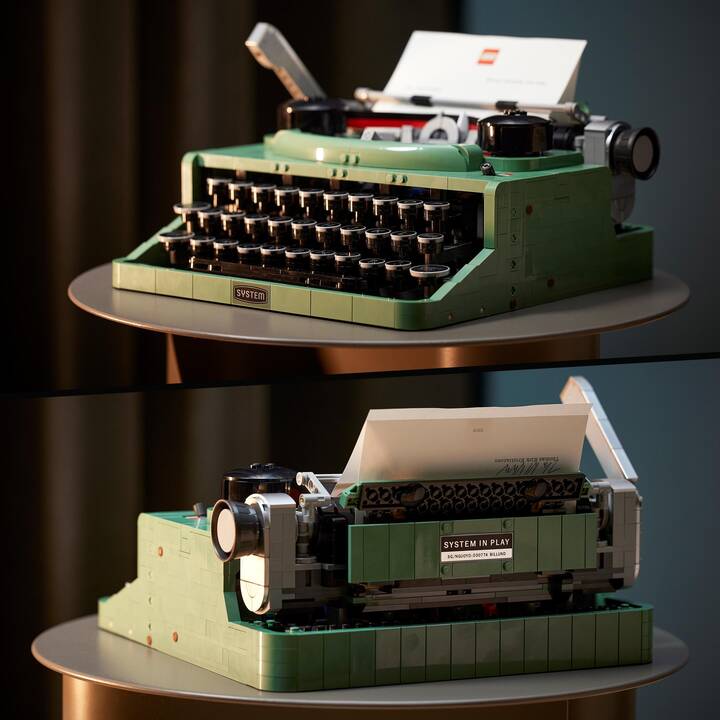 LEGO Ideas Schreibmaschine (21327, seltenes Set)