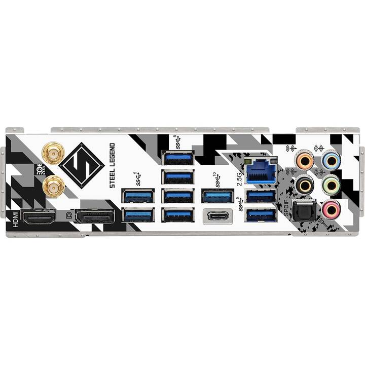 ASROCK Mainboard Z790 Steel Legend (LGA 1700, Intel Z790, ATX)