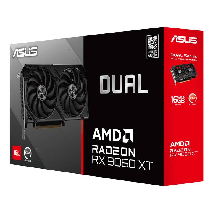 ASUS AMD Radeon RX 9060 XT FH Dual (16 GB) - Interdiscount