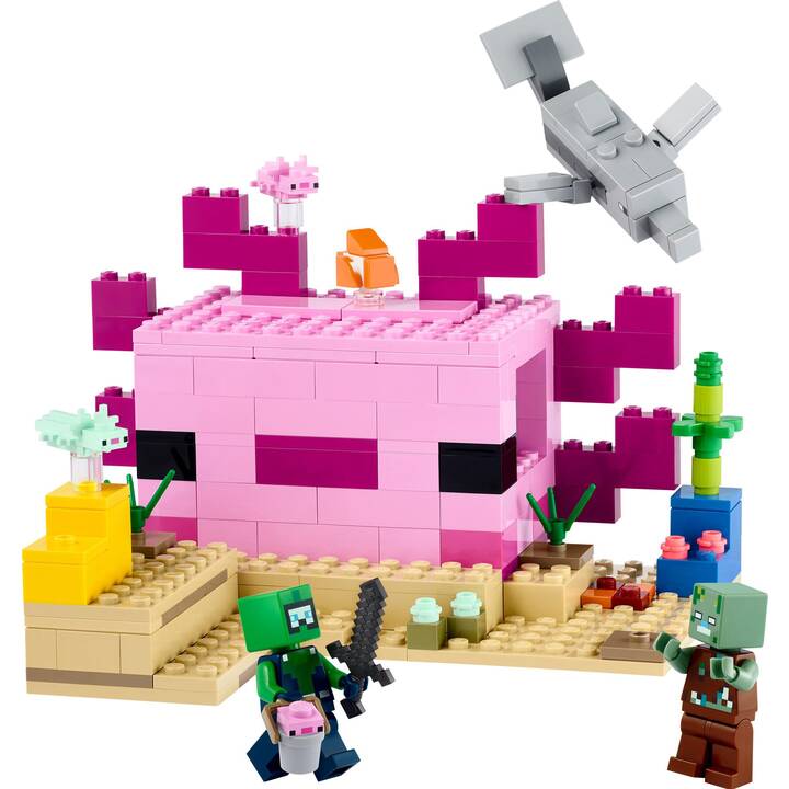 LEGO Minecraft Das Axolotl-Haus (21247)