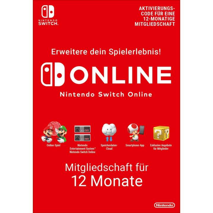 NINTENDO Switch Online 12 Mesi (PKC)