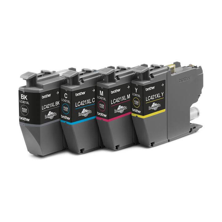 BROTHER LC421 (Giallo, Nero, Magenta, Cyan, Multipack)