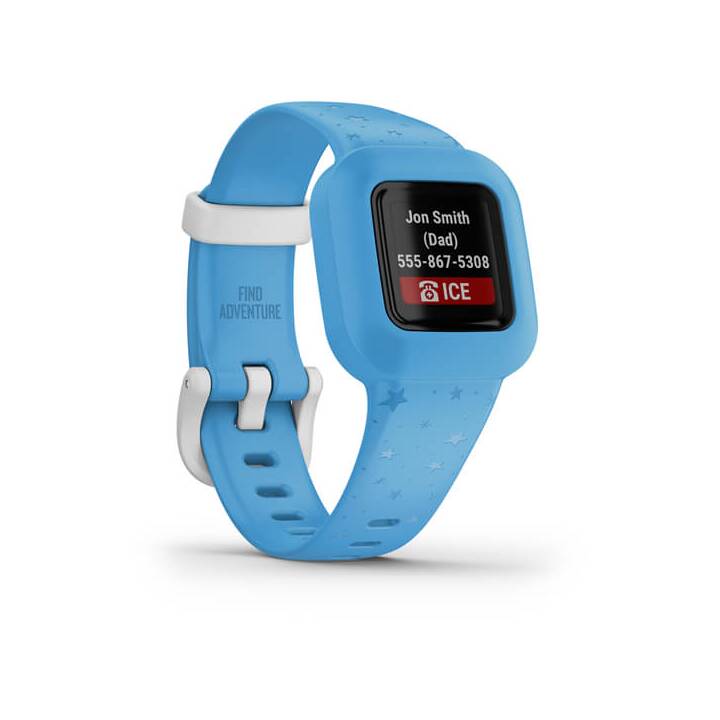 GARMIN vivofit jr. 3 (Taglia unica, Blu, Bianco)