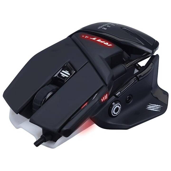 MAD CATZ R.A.T. 4+ Maus (Kabel, Gaming)