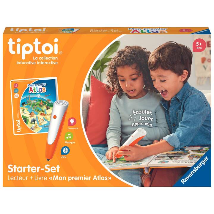 TIPTOI Starter-Set: Mon prem. Atlas Set iniziale (FR)