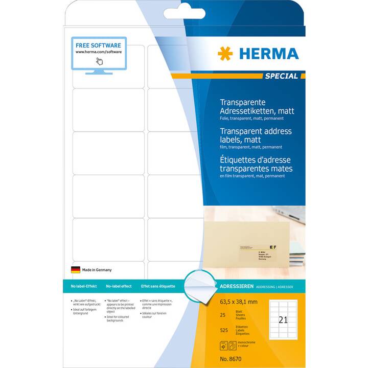 HERMA Special (38.1 x 63.5 mm)