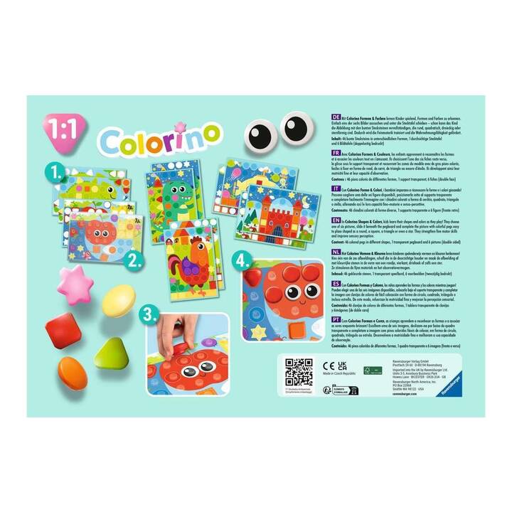 RAVENSBURGER Colorino (DE, PT, IT, EN, FR, ES, NL)